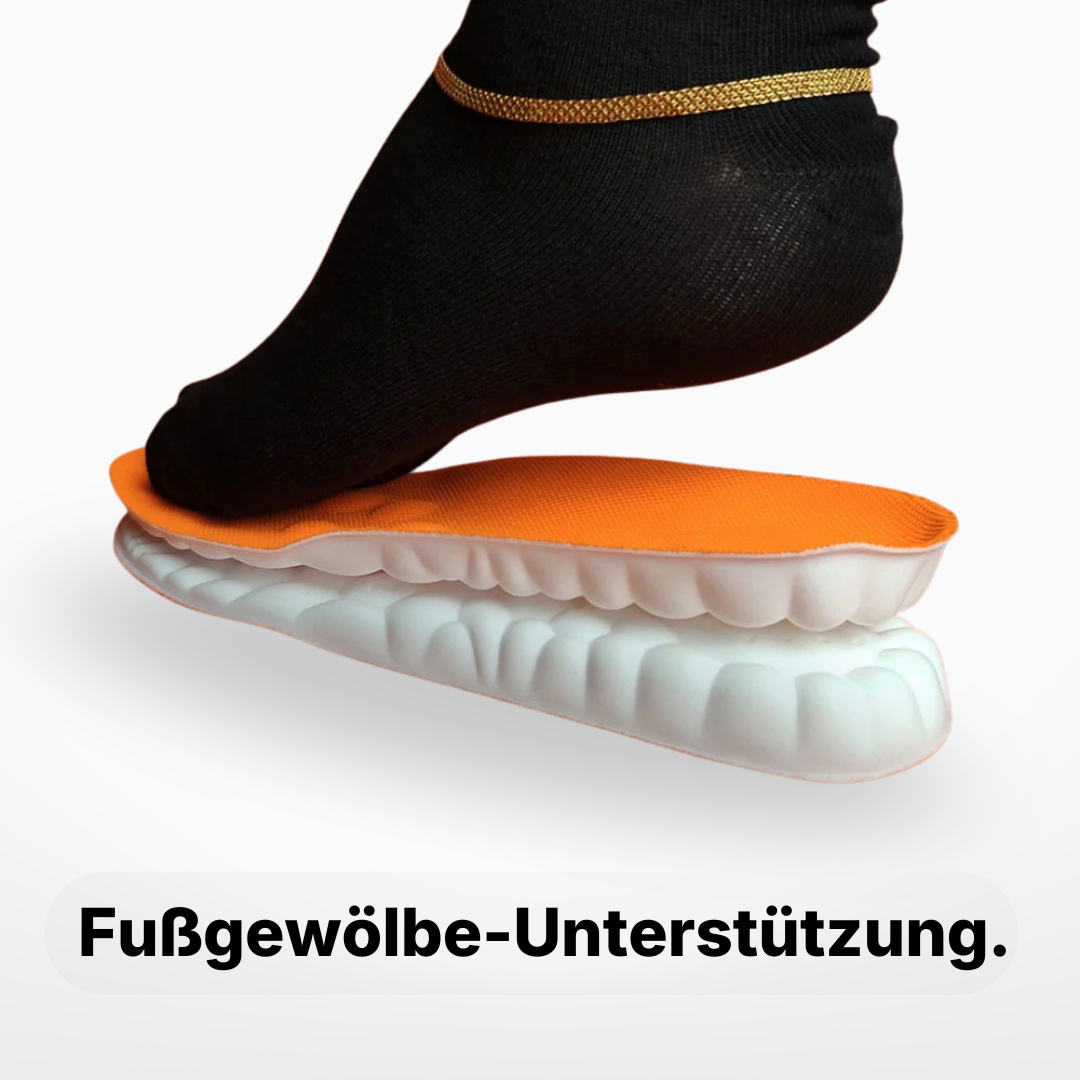 StepEase Einlegesohlen – Spürbare Schmerzlinderung bei jedem Schritt