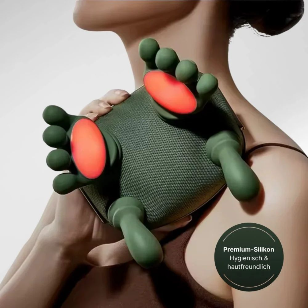 StepEase Massage-Relief Tiefenentspannung für Nacken, Schultern & Beine überall & jederzeit