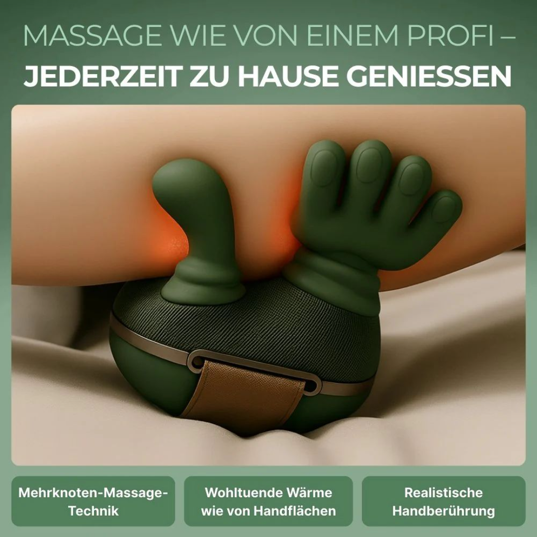 StepEase Massage-Relief Tiefenentspannung für Nacken, Schultern & Beine überall & jederzeit