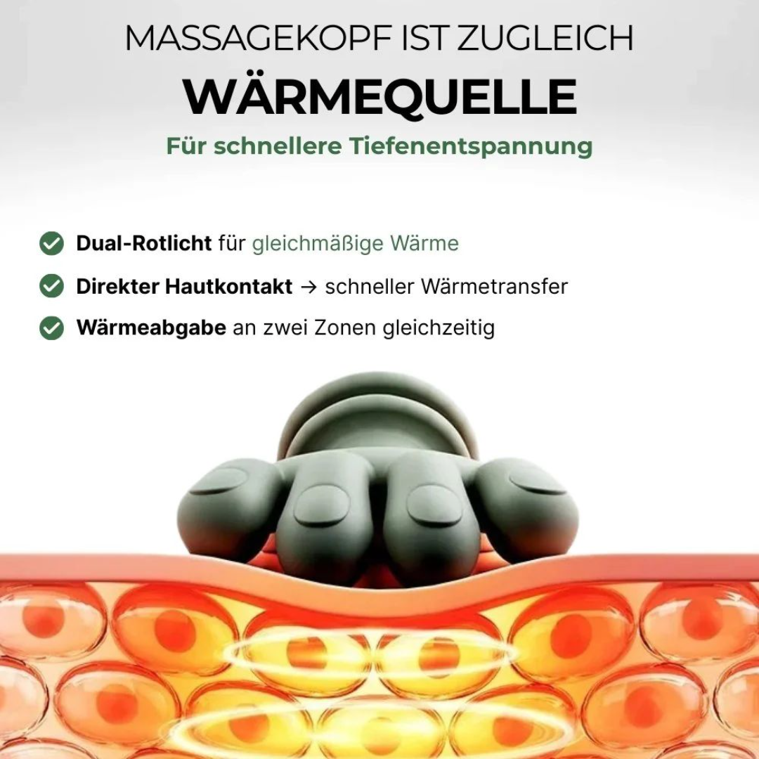 StepEase Massage-Relief Tiefenentspannung für Nacken, Schultern & Beine überall & jederzeit