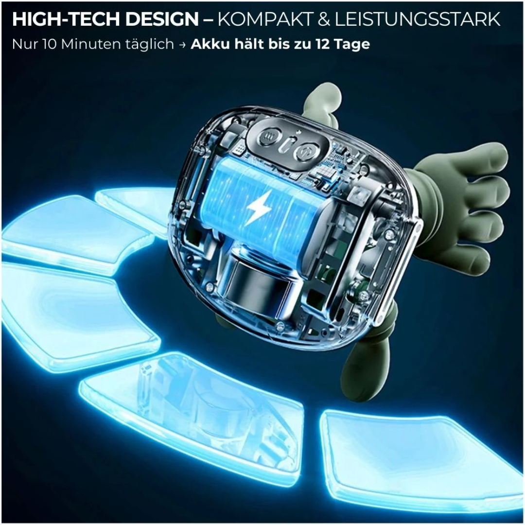 StepEase Massage-Relief Tiefenentspannung für Nacken, Schultern & Beine überall & jederzeit